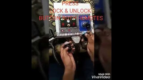 XENOS CENTRAL LOCKING