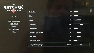 Witcher 3 Post Processing Settings For Optimal Performance Nintendo Switch