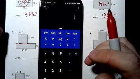 Area of Compound Shapes Practice Video