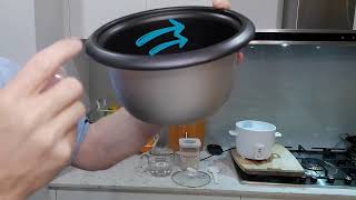 HOW TO Use a Basic Anko Rice Cooker for the first time Cooking Basics 101 How To Use A Rice Cooker