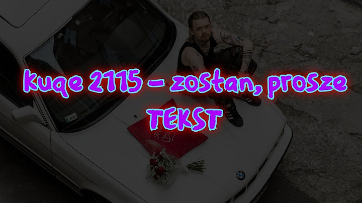 kuqe 2115 ft. bambi - zostań, proszę TEKST