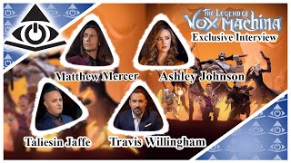 Ashley Johnson, Matthew Mercer, Travis Willingham, and Taliesin Jaffe | THE LEGEND OF VOX MACHINA