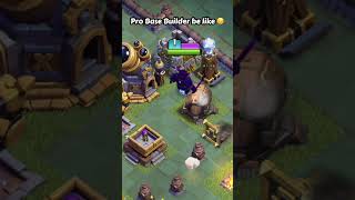 Builder Base is Not For Beginners (Clash of Clans) | #shorts #clashofclans