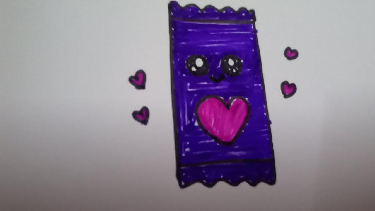 Dairy milk chocolate 🍫🍫 amazing drawing easily✨ ||chocolate drawing easily || amazing drawing easily