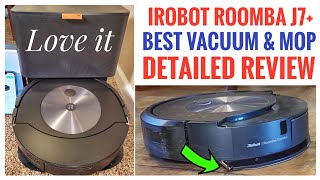 Best Robot Vacuum for Pets iRobot Roomba Combo j7+ & Mop Avoids Pet Accidents