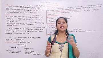 Stock Exchange (Part 1) Class - 12 | Secretarial Practice | Digital Era