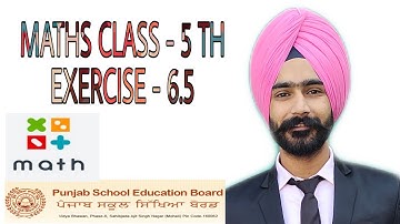 Math 5th Exercise 6.5 Chapter 6