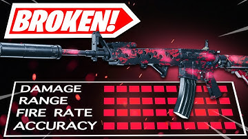 the BROKEN M4A1 SETUP in SEASON 5... 🤩 (BEST M4A1 CLASS SETUP) - Cold War Warzone