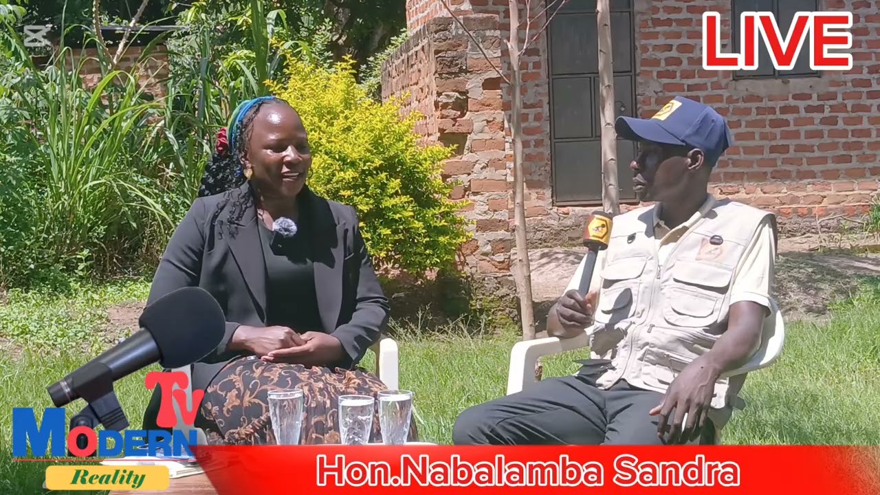 Security yange eyakalulu yali Gguluggulu.Yiino emboozi ya Hon   Nabalamba Sandra .