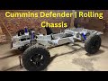 Cummins Defender Part 3 | Building The Rolling Chassis!!