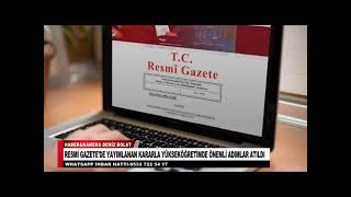 Resmi̇ Gazetede Yayimlanan Kararla Yükseköğreti̇mde Önemli̇ Adimlar Atildi