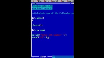 Coding of Sum of Series in Clanguage #computer #laptop #trend #shorts #pc #viral #coding #clanguage