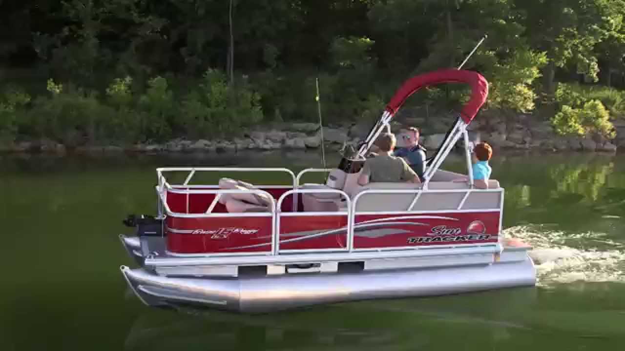 SUN TRACKER Boats 2015 BASS BUGGY 16 DLX and ET Fishing Pontoons