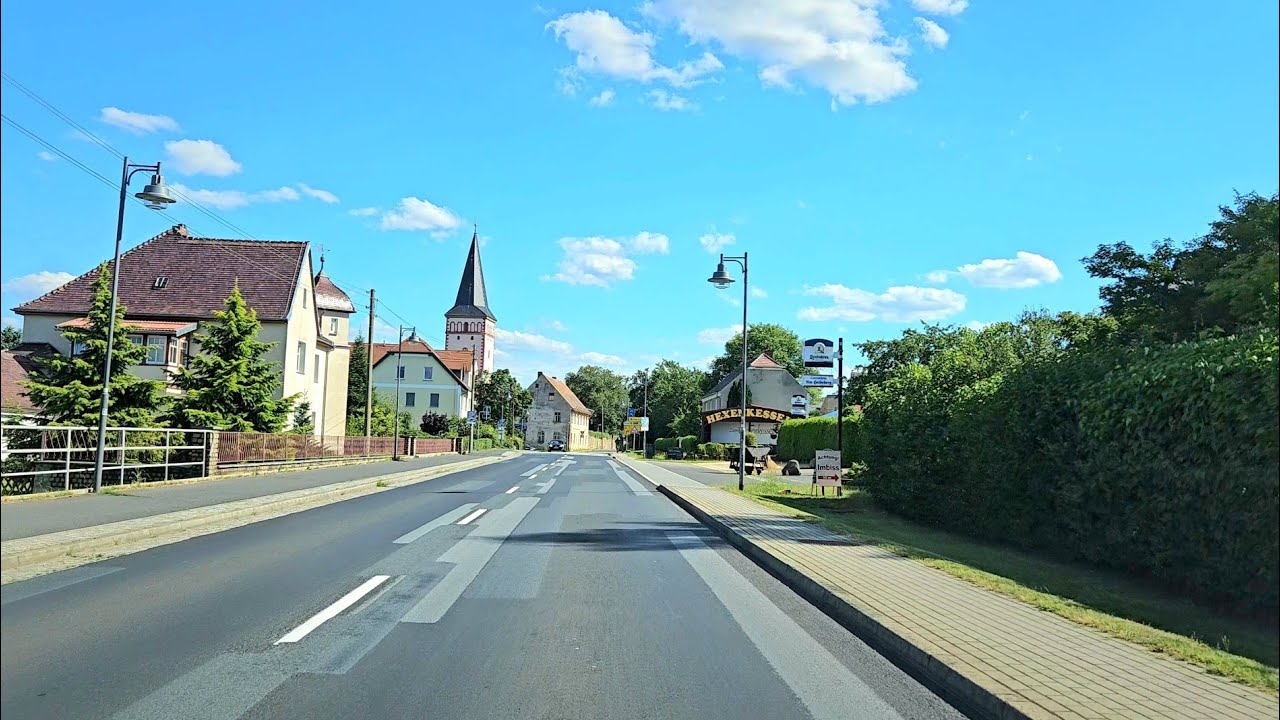 Driving in Germany 🇩🇪 | NIESKY TO GÖRLITZ | One Of The Most Beautiful Road Trip in Germany | 4k