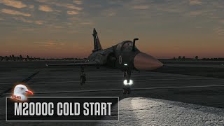 DCS World : Mirage M2000C Cold Start Tutorial