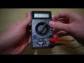 DANIU DT832 Digital LCD Multimeter Test! Banggood!