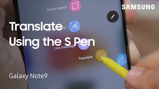 How to use the S Pen and language Translate feature on your Galaxy Note phone | Samsung US screenshot 4
