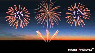 Adele fireworks simulation