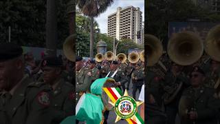 Banda de música ejército Dominicano. desfile militar Republica Dominicana 27 de febrero 2026.
