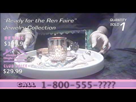 "Ready for the Ren Faire" Jewelry ASMR | Nostalgic 90s QVC Roleplay for Sleep