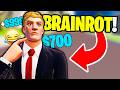 Mogging Everyone in Fortnite Sigma Tycoon! (brainrot)