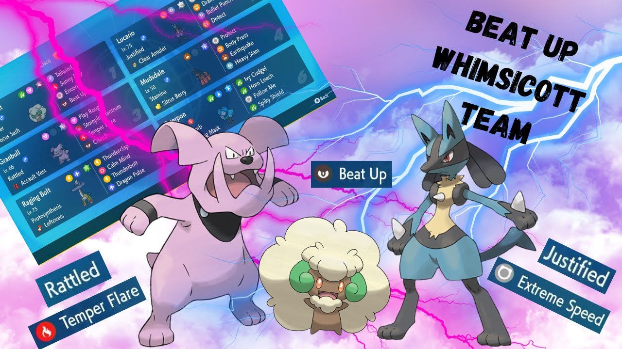JUSTIFIED LUCARIO & RATTLED GRANBULL GET BEAT UP BY WHIM Pokemon