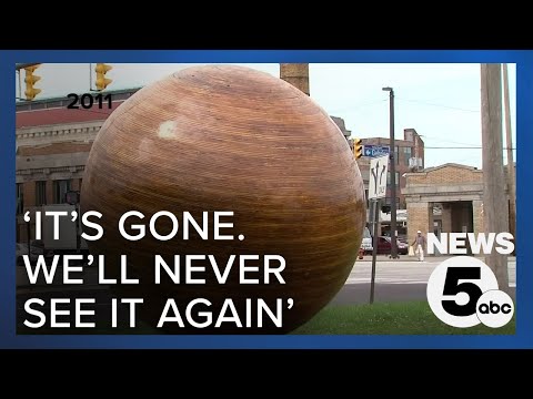 Massive time capsule sculpture removed without notice, artist says