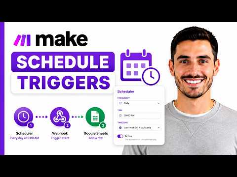 How To Schedule Triggers Using Make.com (Step-by-step)