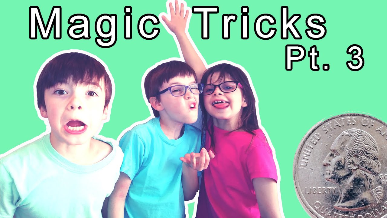 Kids Practicing Magic - Kids Magic - YouTube