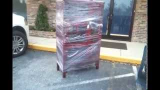 DLIVERY AT Brunk Auctions BEST Antique Auction in Asheville North Carolina