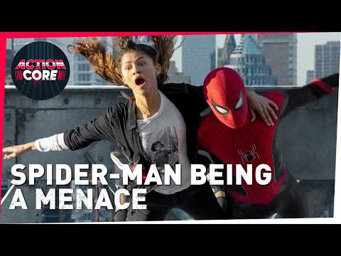 Tom Holland's Spider-Man Being an Absolute Menace For 30 Minutes | Compilation | ActionCore