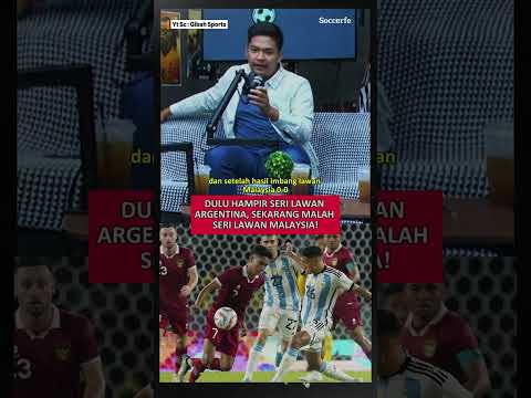 gawitoto x ahli777 - DULU HAMPIR SERI LAWAN ARGENTINA, SEKARANG MALAH SERI LAWAN MALAYSIA!