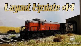 CSCO N Scale Layout Update #14 Fargo track work progress