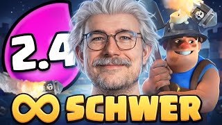 😱🧠Das SCHWIERIGSTE DECK in CLASH ROYALE… (100% Skill) | C...