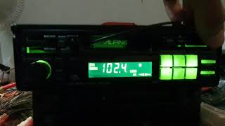 New Old Stock Alpine 7290L sound test