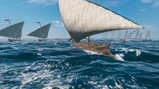 INSANE ASERAI vs KHUZAIT Naval Battle  - Mount and Blade 2 BANNERLORD War Sails DLC