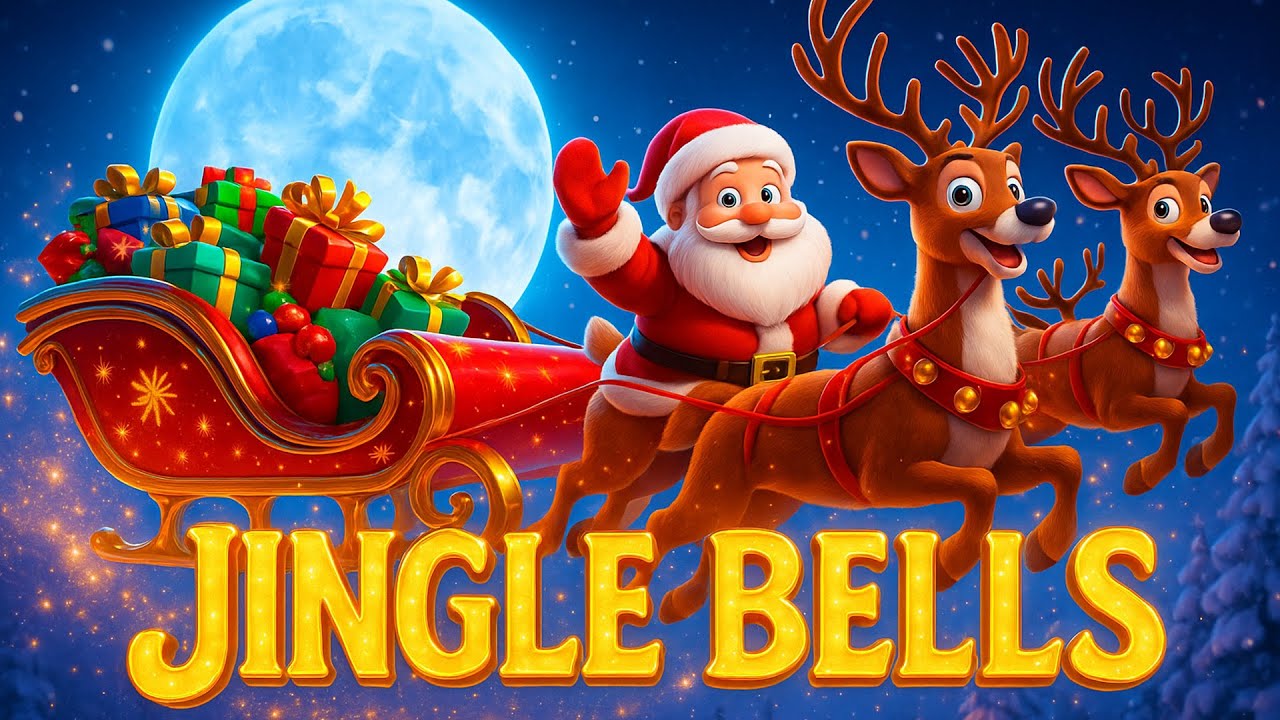 🎄 Sing With Santa! The Cutest 3D Jingle Bells Song for Kids 😍🎅 # ...