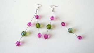 DIY EARRINGS - IDEAS USING STEEL WIRE
