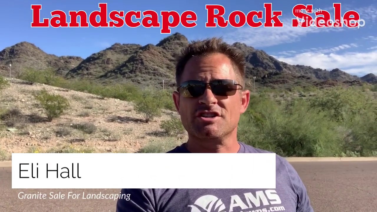 Decorative Landscaping Rock Sale! YouTube