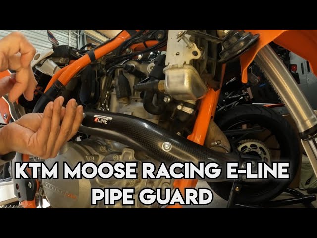 MOOSE RACING ELine マフラー、チャンバーガード KTMハスク 商品の説明
