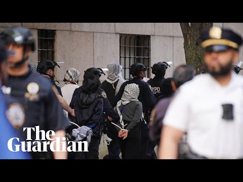 Dozens of Columbia student activists arrested during pro-Palestinian protest