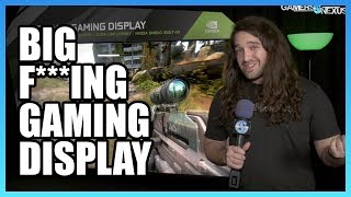 The Big F***ing Gaming Display - HP Omen X 65 | CES 2018