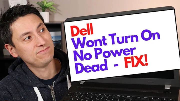 How To Fix Dell Computer Wont Turn On - No Power - Dead Laptop