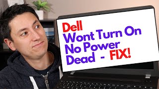 how to fix dell computer wont turn on - no power - dead laptop