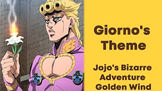 Miniatura de vídeo de "Giorno's Theme (Jojo's Bizarre Adventure Golden Wind). Ukulele tutorial"