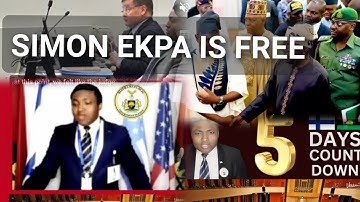 SIMON EKPA IS FREE, ASO ROCK IN SHØÇK COMPLETELY ÇØLLÄPSÉD AS JUBILATION IS COVERED EVERYWHERE