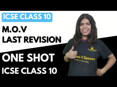 MOV ALL ACTS IN ONE SHOT | LAST REVISION 40/40 |PAGE BY PAGE EXPLANATION