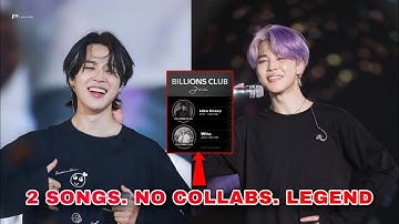 Jimins recordmoment: twee miljard gestreamde nummers op Spotify