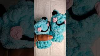 crochet frog baby toy 🪀🧸😊😁✨ #crochet #crochetcrosai #crochetaddict #diy #tutorialamigurumicompleto