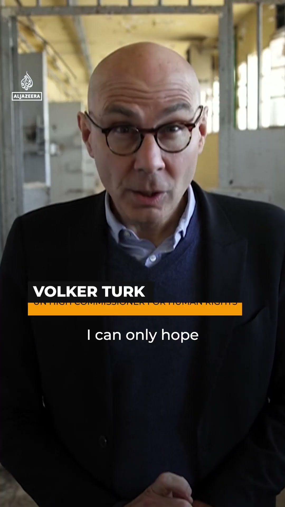 UN’s Volker Turk meets with Syria’s al-Sharaa, visits Sednaya prison | AJ #shorts